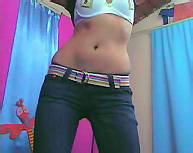 Webcam Girl mit dem Dildo